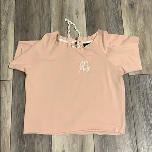 Light pink (grl pwr) shirt